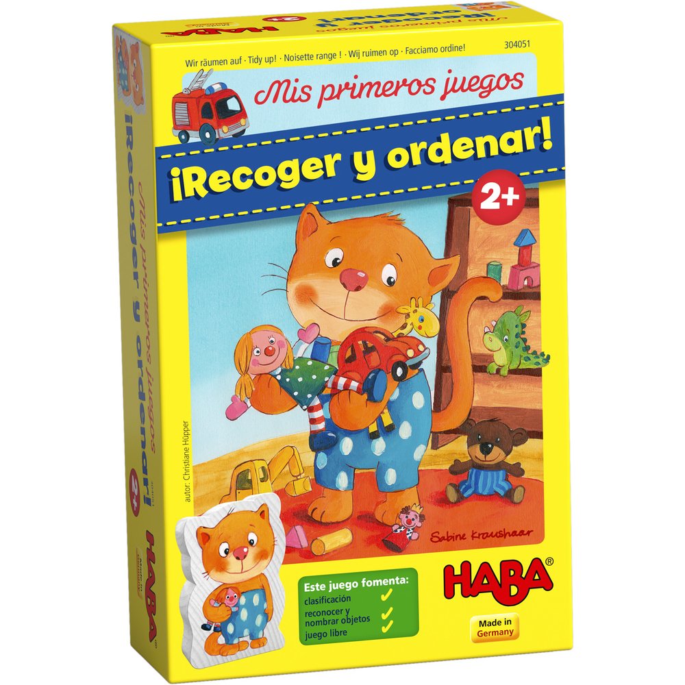 Haba - My First Games: Collect and Sort - ESP, colourful (Habermass 304051)