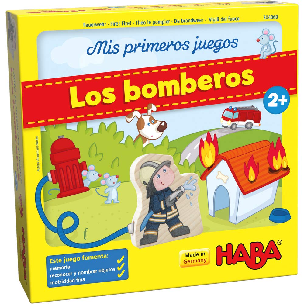 HABA – My First Games: The Fire Brigade – ESP, Multicoloured (available 304