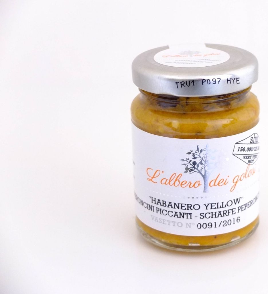 Habanero Yellow 106 ml. - L&#180Albero Dei Golosi