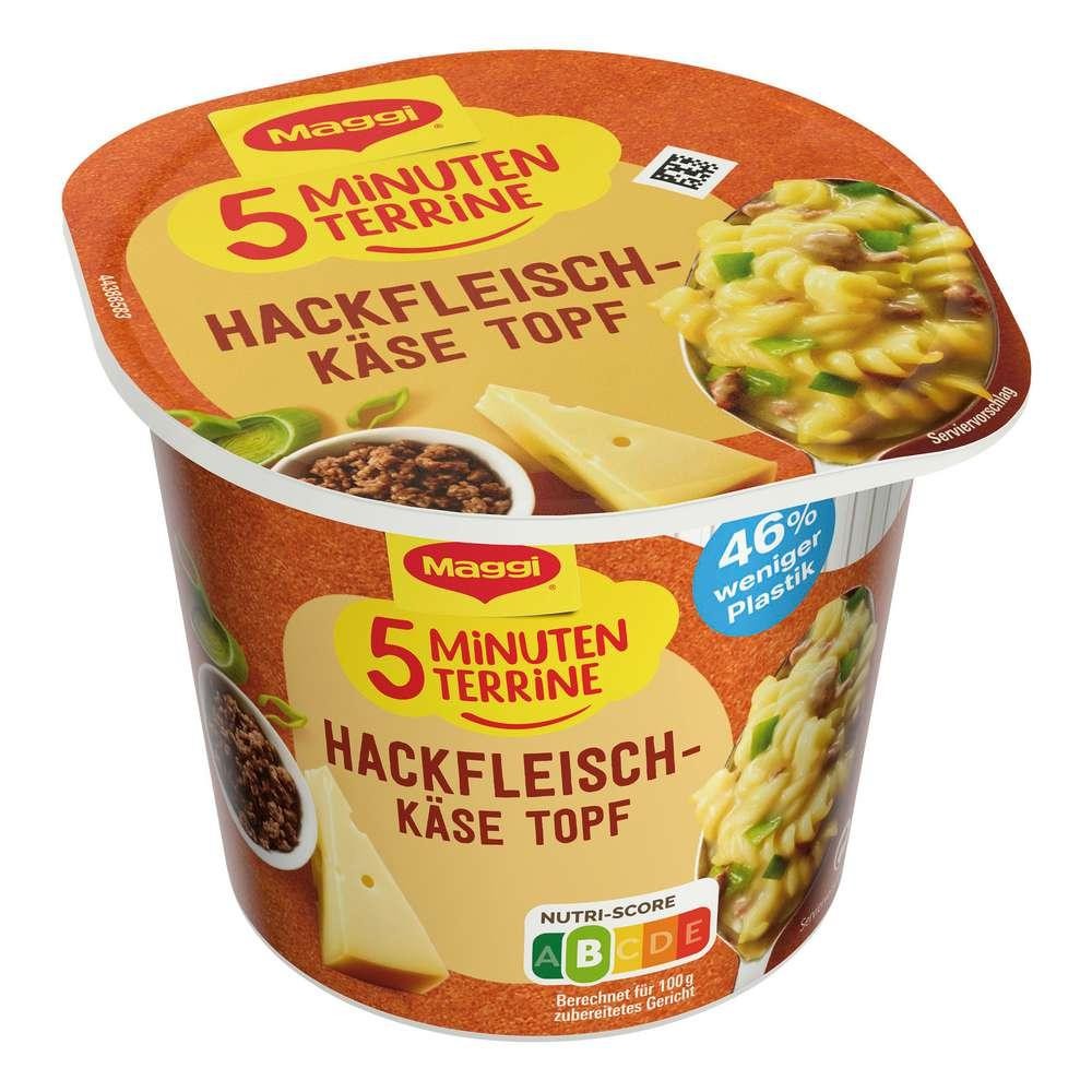 Minced meat cheese pot, 5 minute terrine