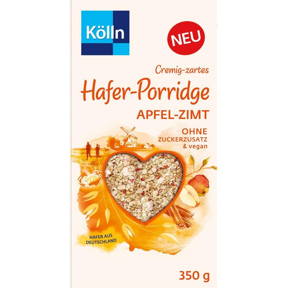 Oat porridge apple cinnamon