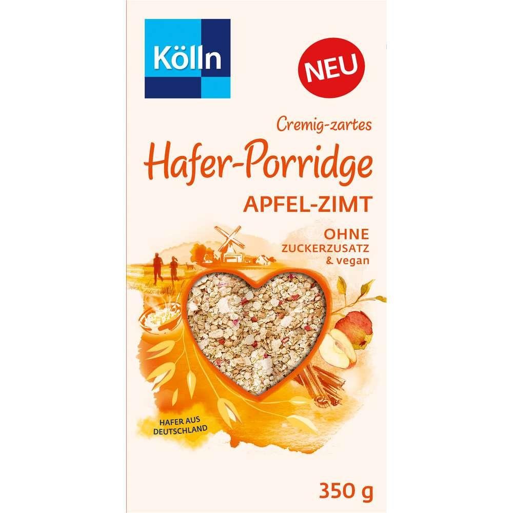 Oat porridge apple cinnamon