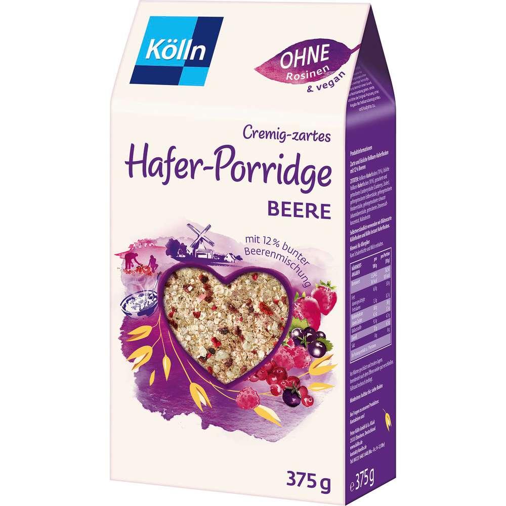 Oat porridge, berry