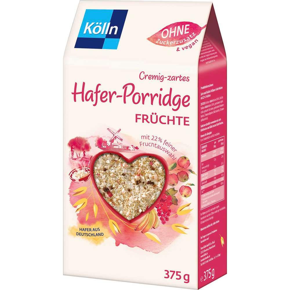 Oat porridge, fruit