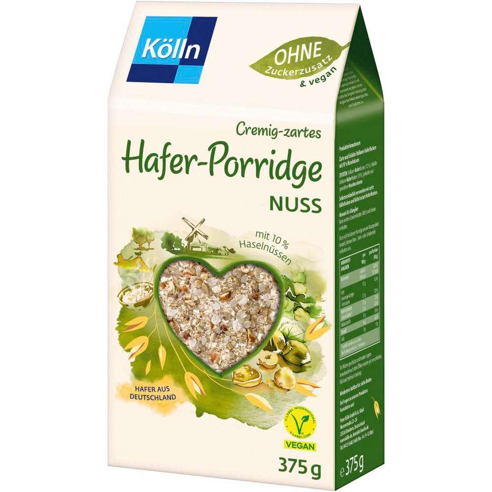 Oat porridge, nut