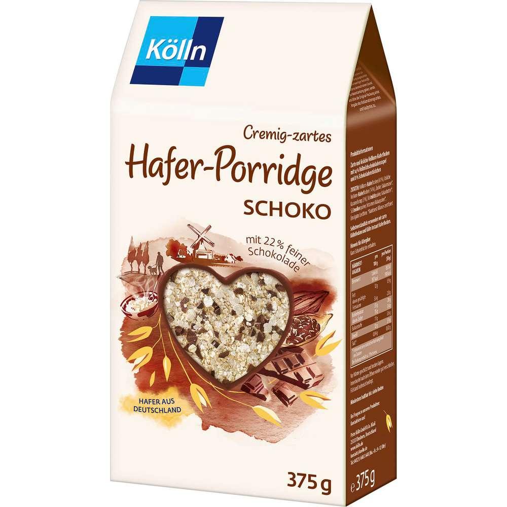 Oat porridge, chocolate