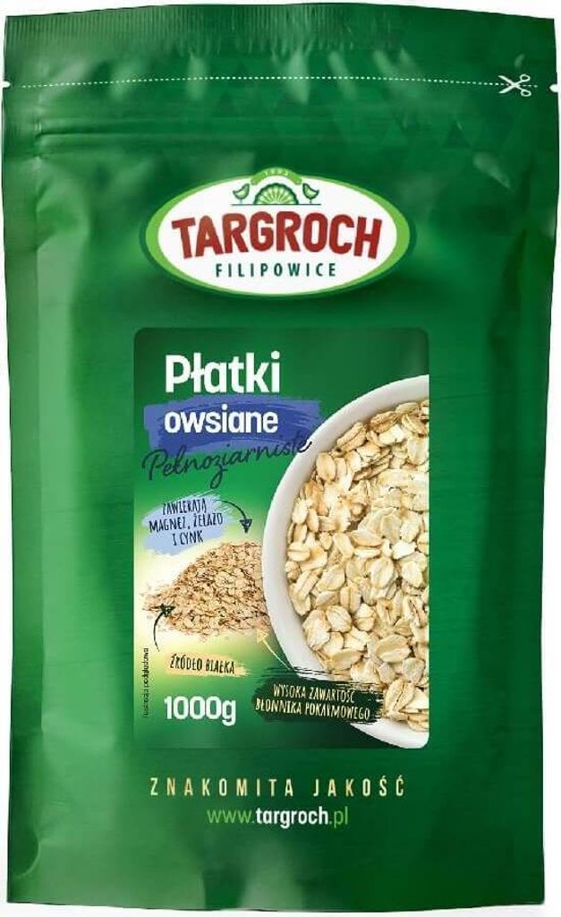 Oat flakes 1000g Targroch