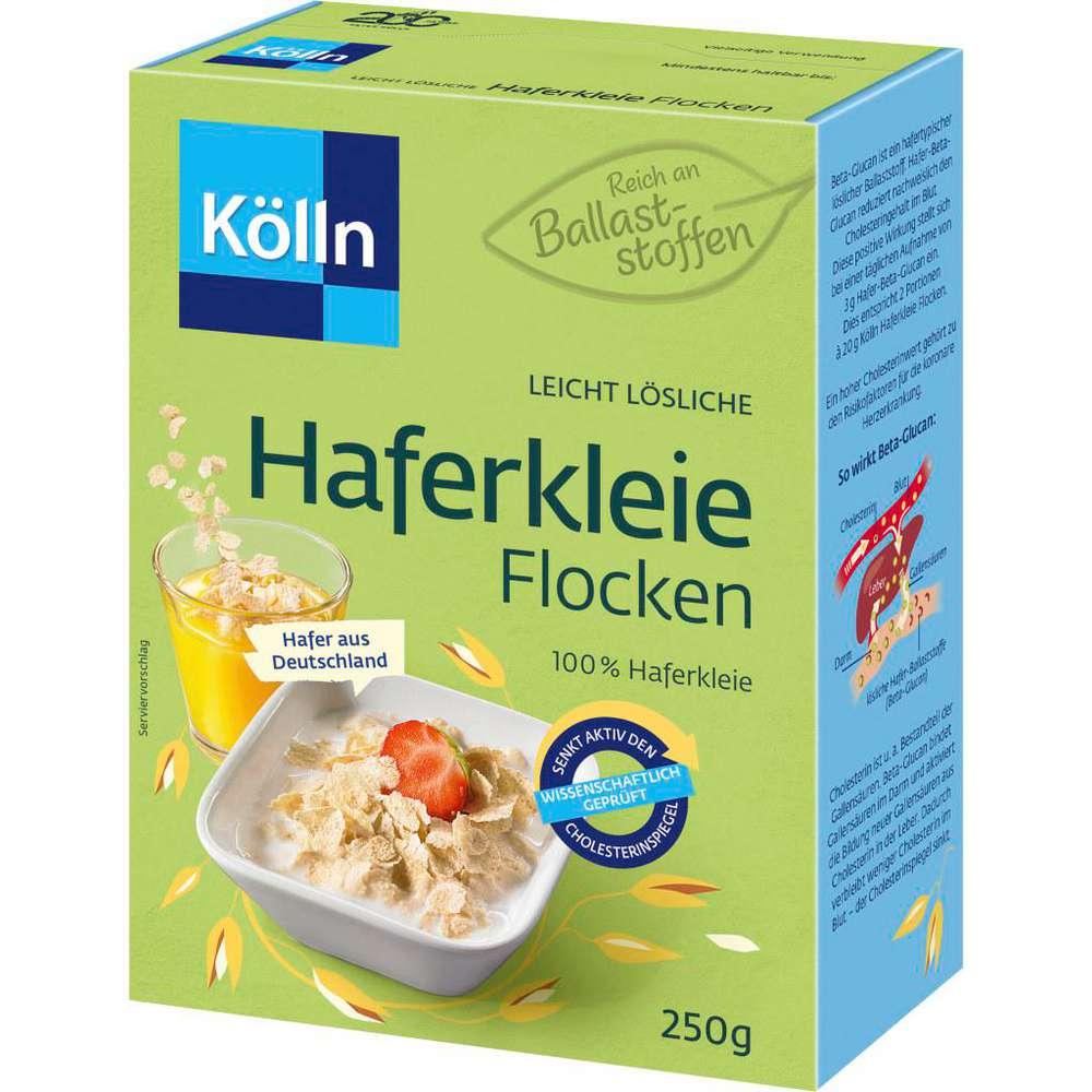Oat bran flakes, Balance
