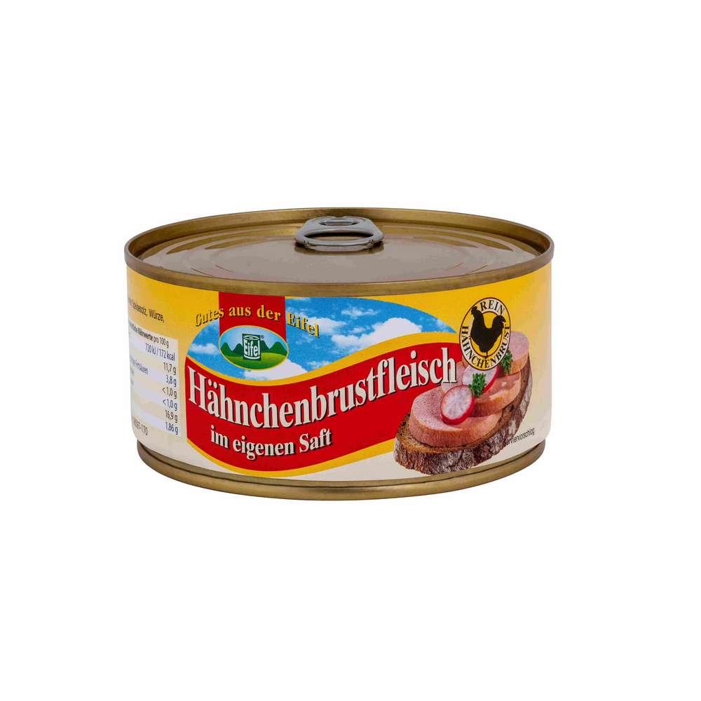 Chicken breast meat, in its own juice
