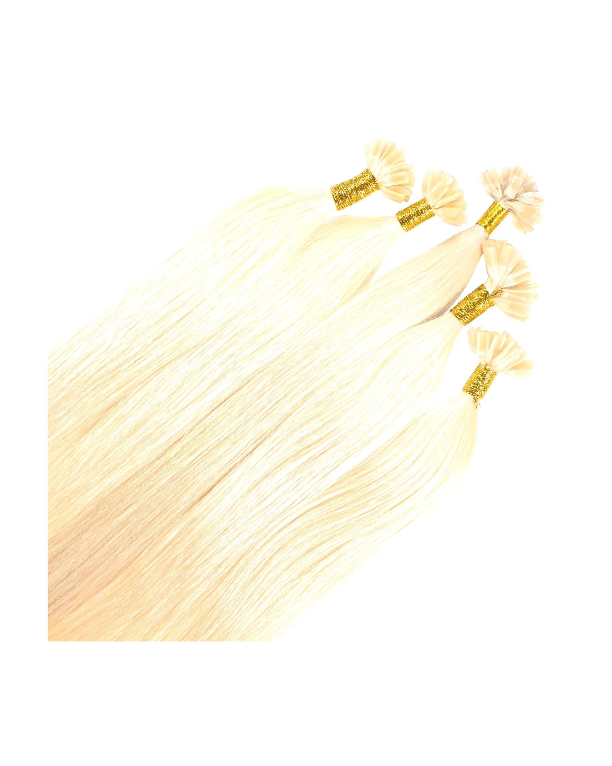 hair2heart Extensions Bonding Extensions Premium Real Hair #10/0 Light Light Blonde 0.8g