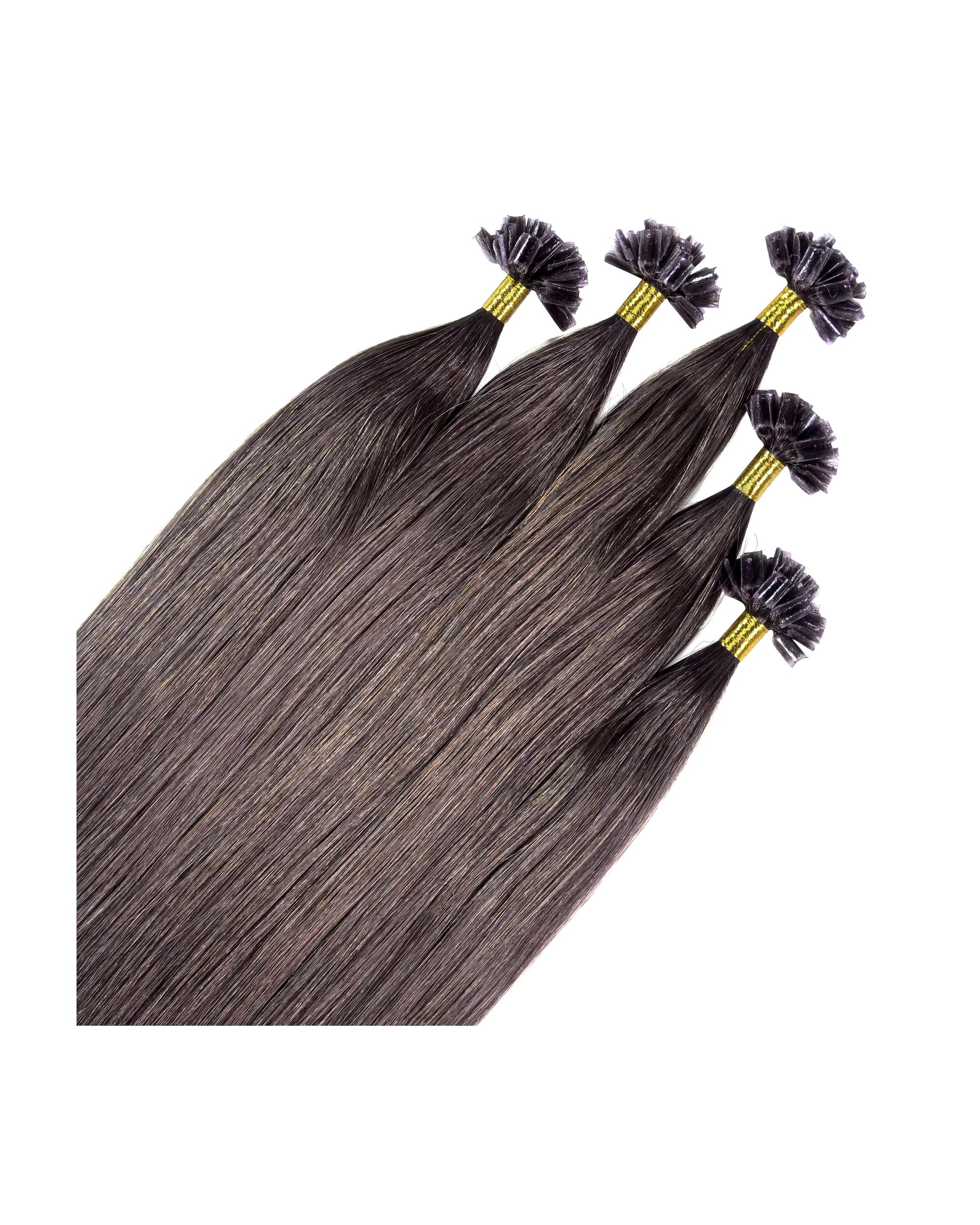 hair2heart Extensions Bonding Extensions Premium Real Hair #6/0 Dark Blonde 1g