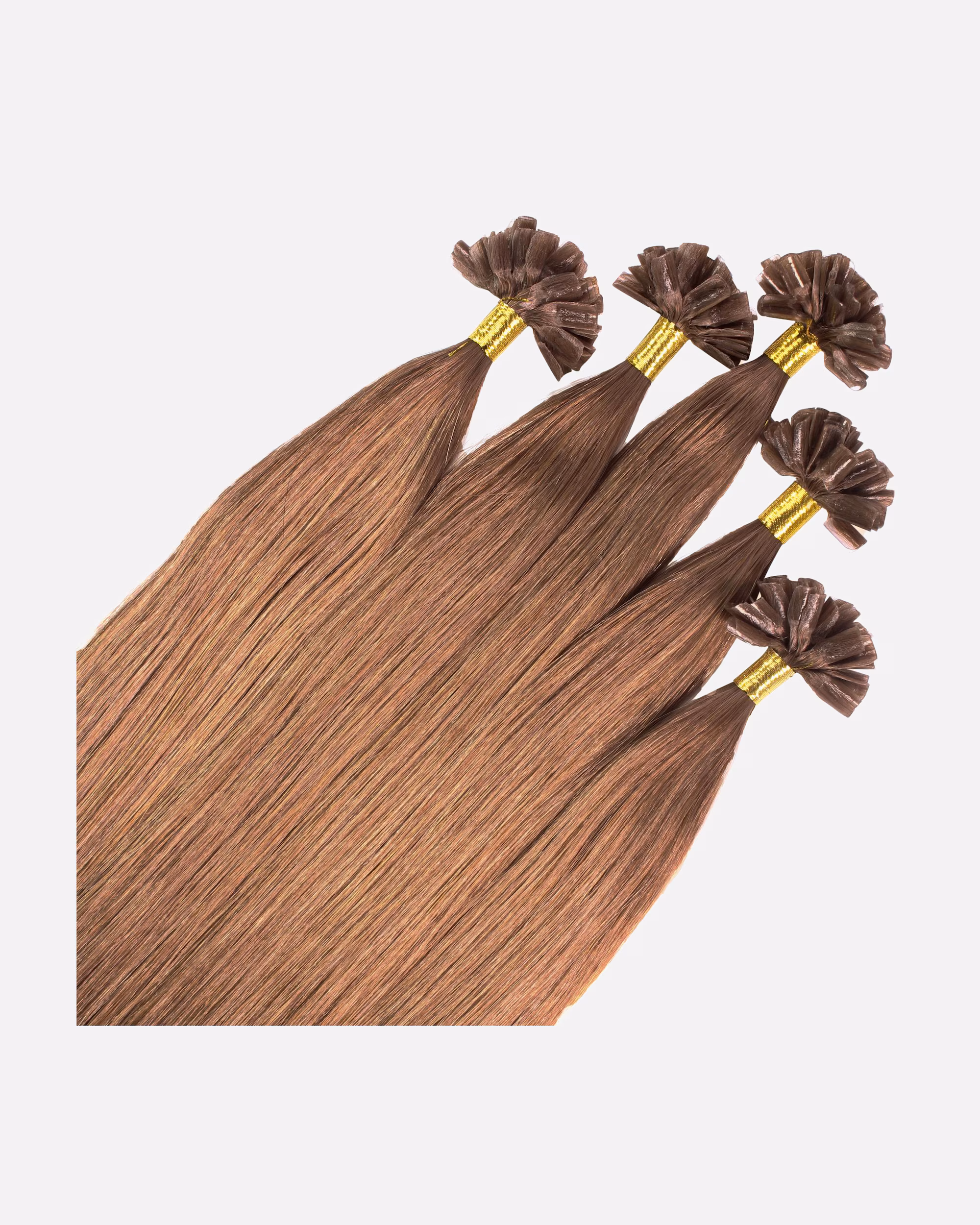 hair2heart Extensions Bonding Extensions Premium Real Hair #8/1 Light Blonde Ash 1g