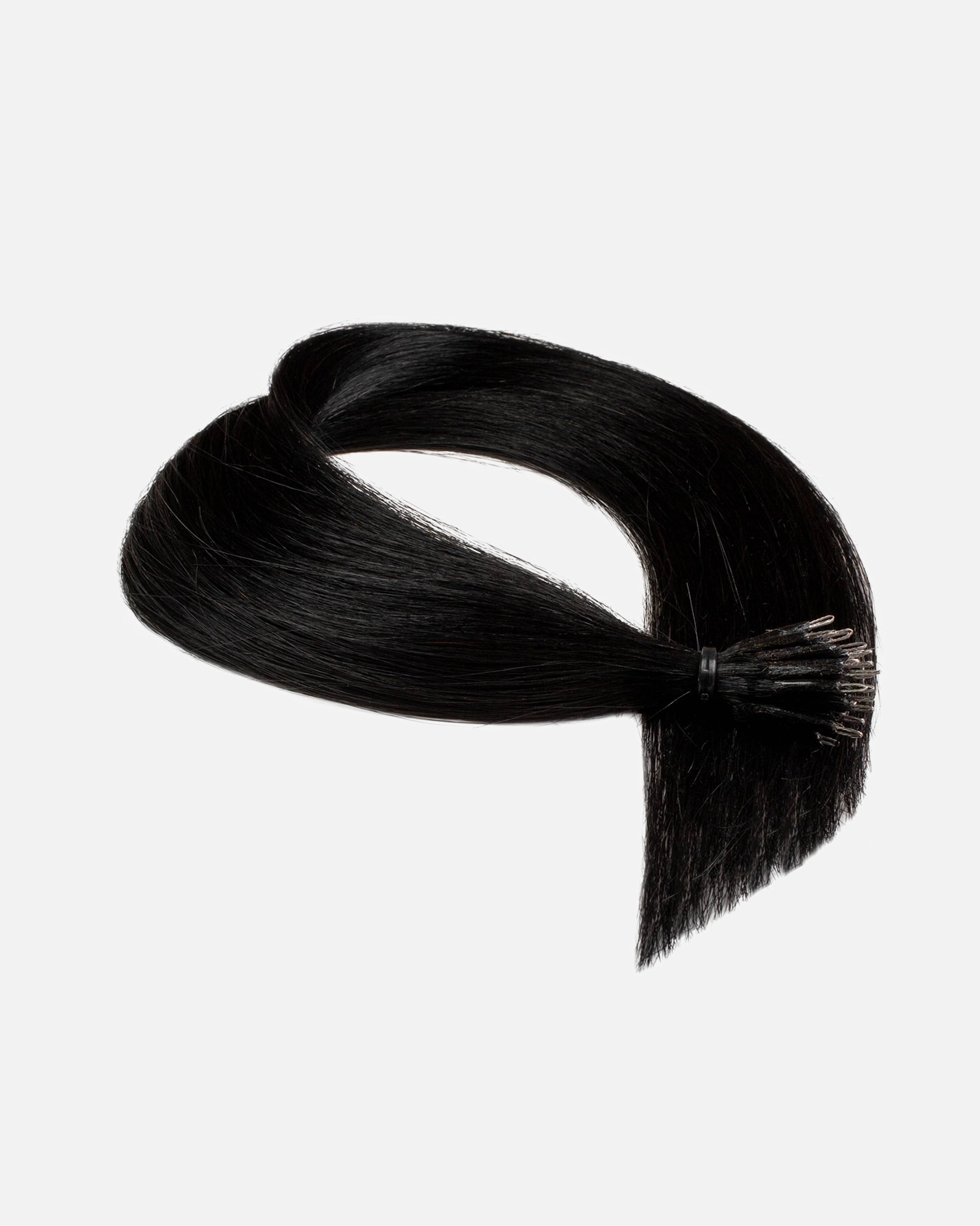 hair2heart Extensions Nanoring Extensions Premium Real Hair #4/0 Medium Brown 0.8g