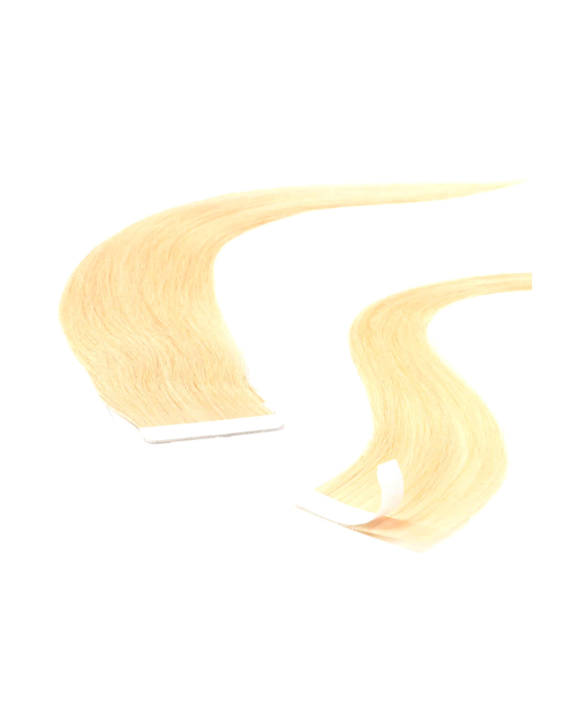 hair2heart Extensions Tape Extensions Real Hair #9/0 Light Blonde