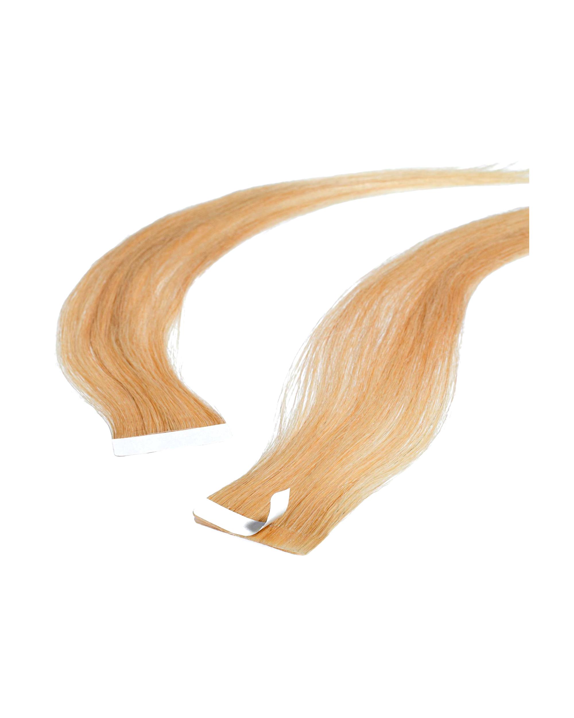 hair2heart Extensions Tape Extensions Real Hair #9/31 Light Blonde Gold Ash