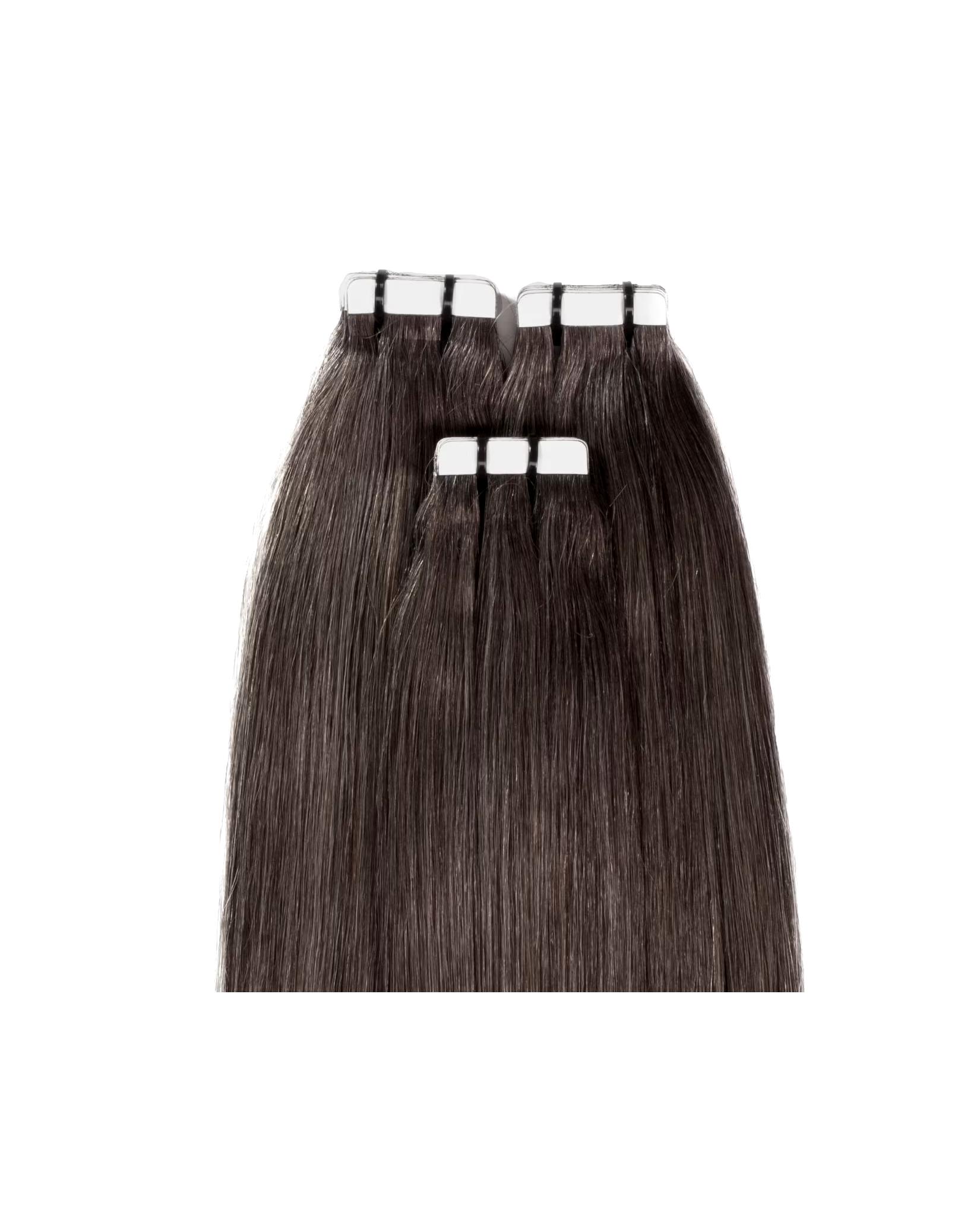 hair2heart Extensions Tape Extensions Premium Real Hair #6/0 Dark Blonde