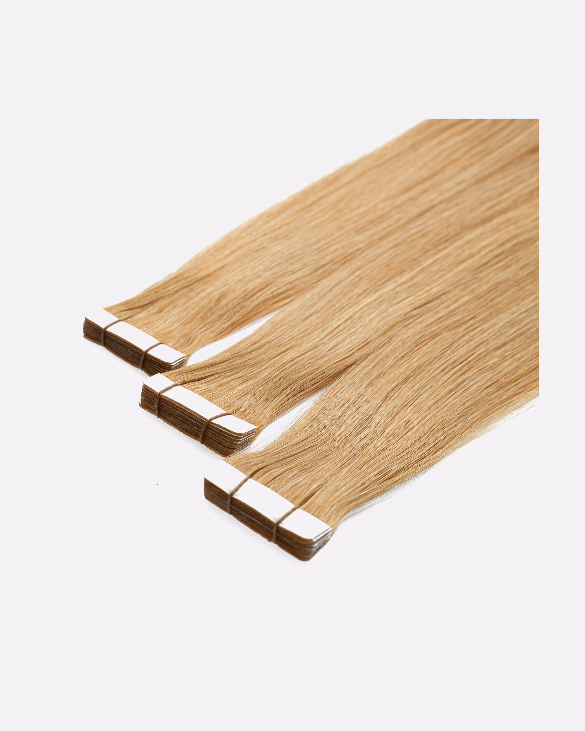 hair2heart Extensions Tape Extensions Premium Real Hair #9/31 Light Blonde Gold Ash