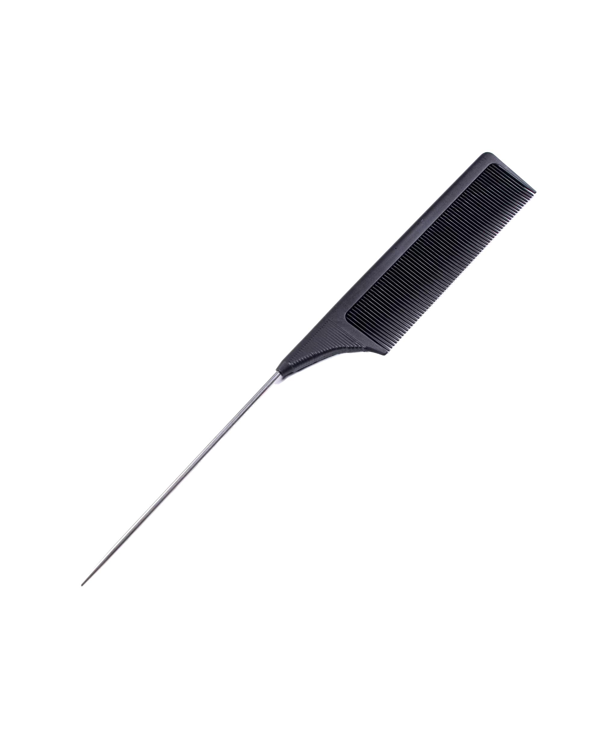 hair2heart comb needle handle comb carbon - antistatic, anti-frizz, teasing comb, compartment comb