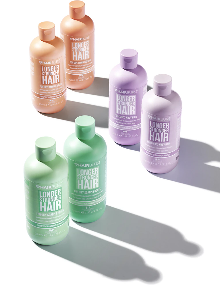 Hairburst Longer Stronger Hair Dry, Damaged Hair hydrating shampoo for dry and damaged hair