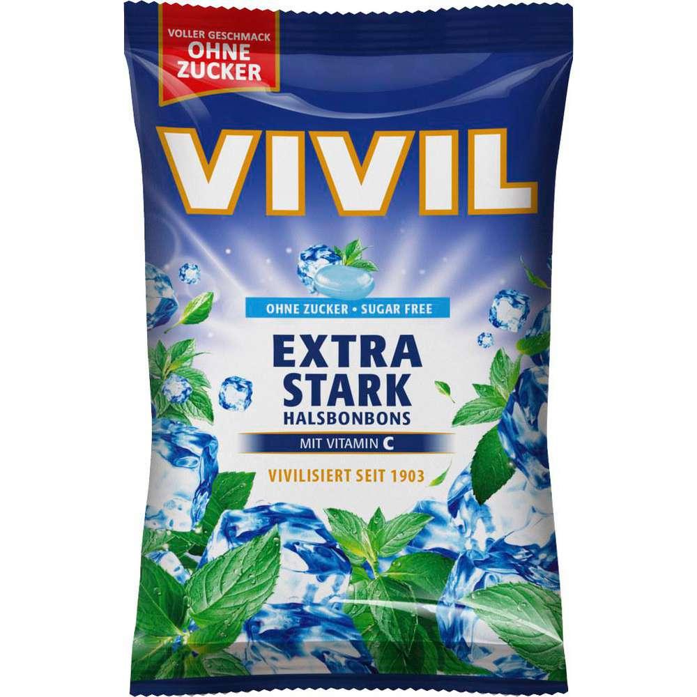 Throat lozenges, extra strong, sugar-free