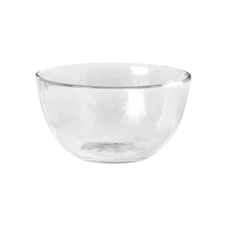 broste Copenhagen Hammered Glass Bowl Ø 9.5Cm