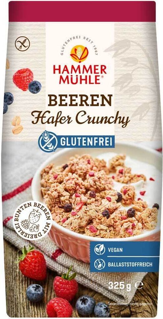 Hammermühle Hafer Beeren Crunchy 325g