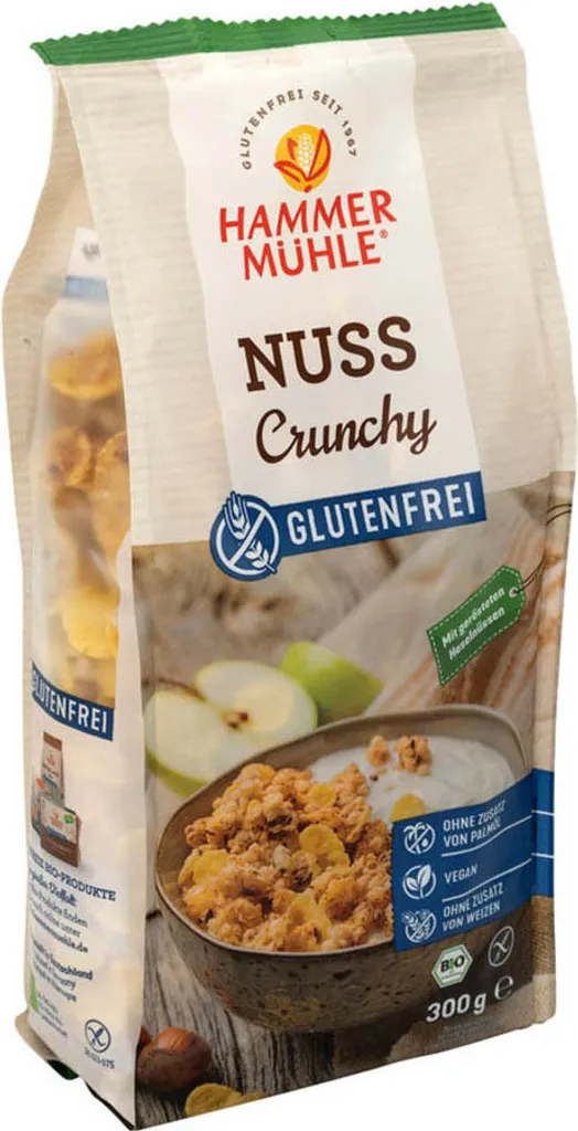 Hammermühle Nuss Crunchy -- 300g