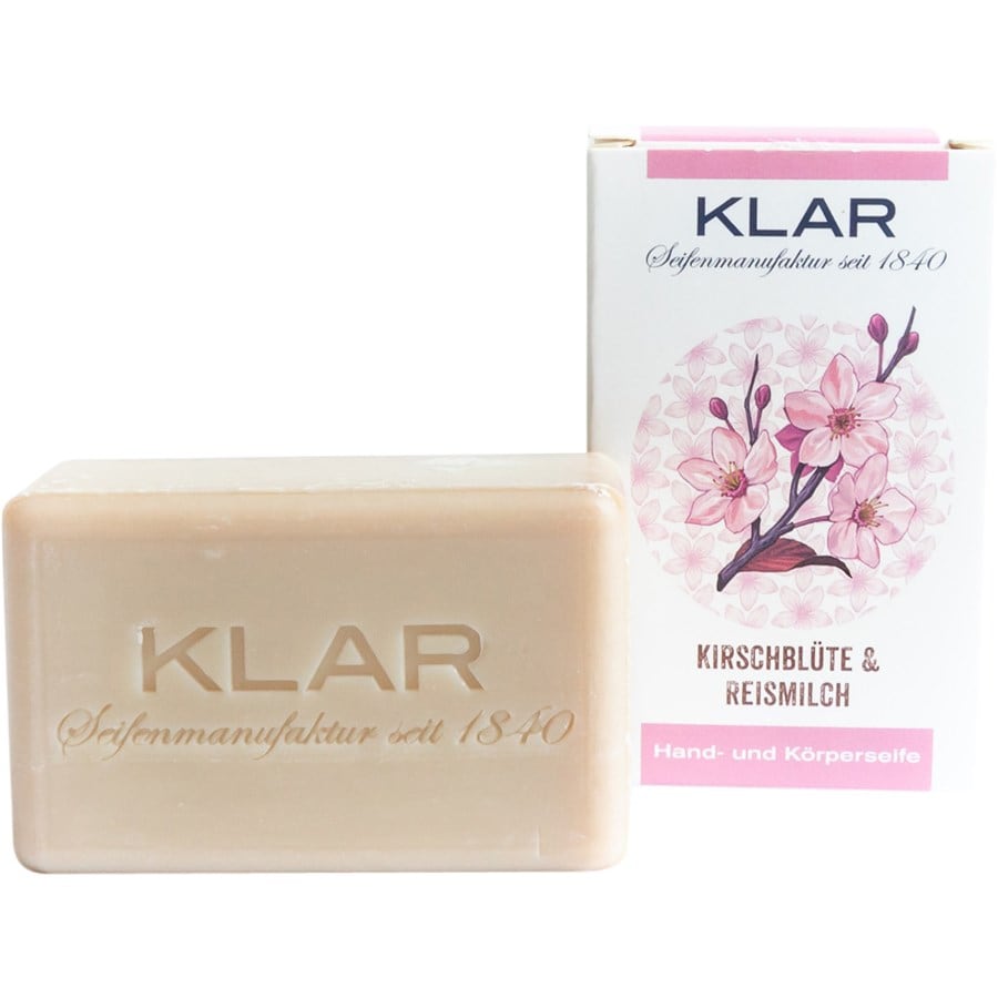 Klar Seifen Hand & Body Soap Cherry Blossom & Rice Milk