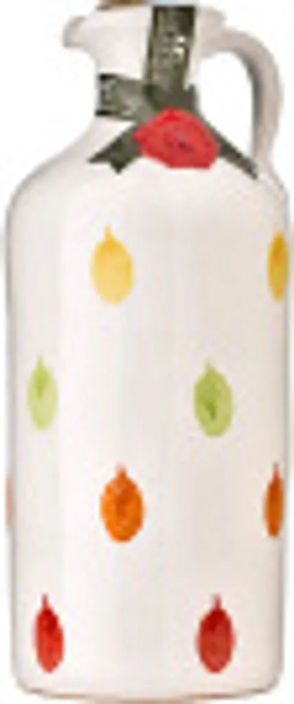 Handgemachter Keramiktonkrug Gocce mit native Olivenöl extra 500 ml Frantoio Galantino