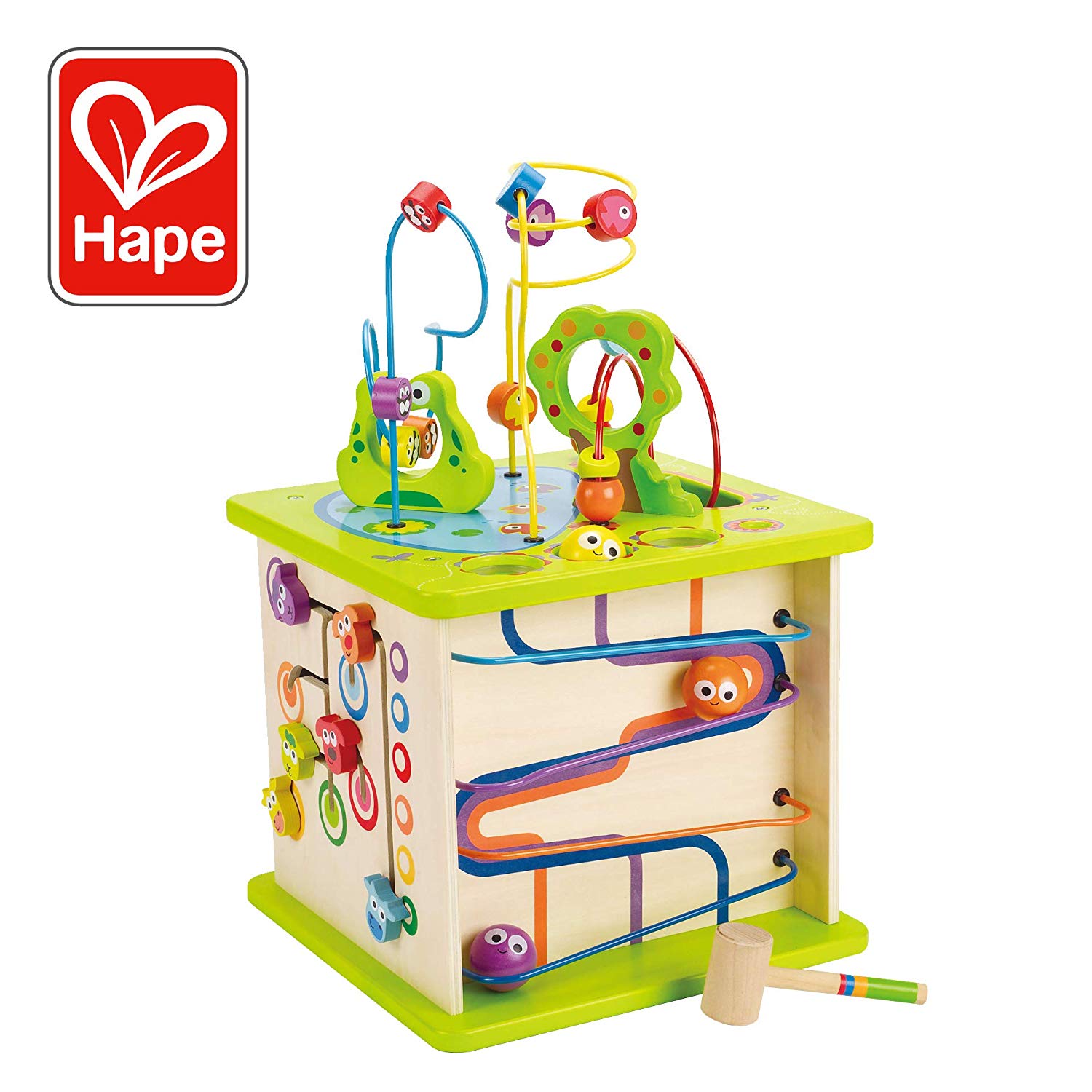 Hape - E1810 - Toy First Age - Activity Cube