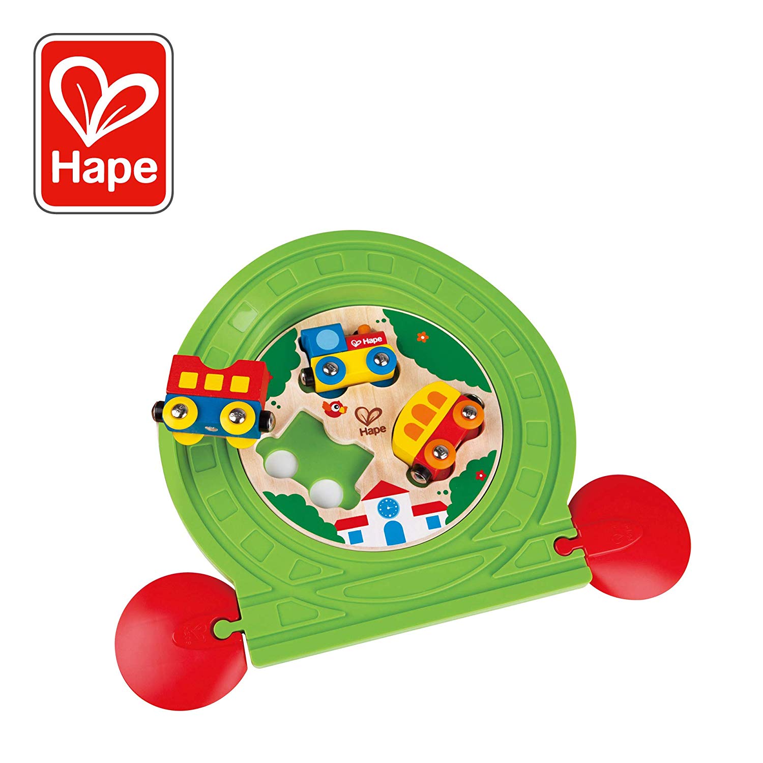 Hape E3819 Baby Toy Making Tracks Jigsaw Puzzle "