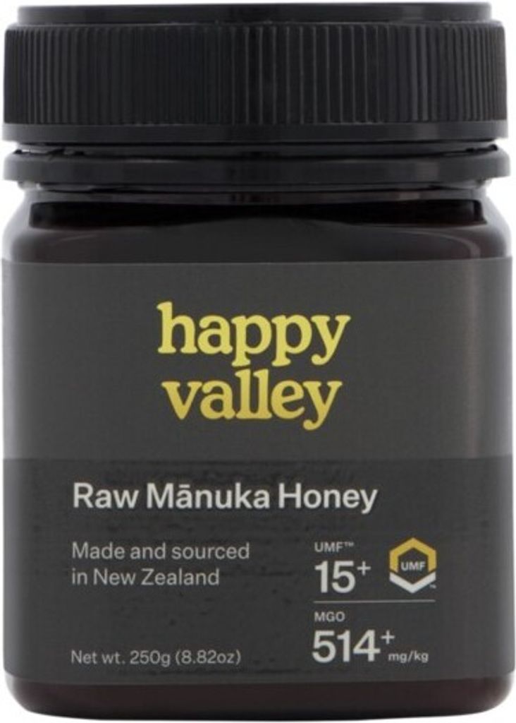 Happy Valley Manuka-Honig Umf 15+ Mg 514+ 250 G