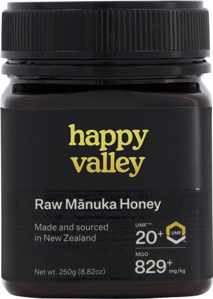 HAPPY VALLEY Manuka-Honig UMF 20+ (MG 829+) 250g