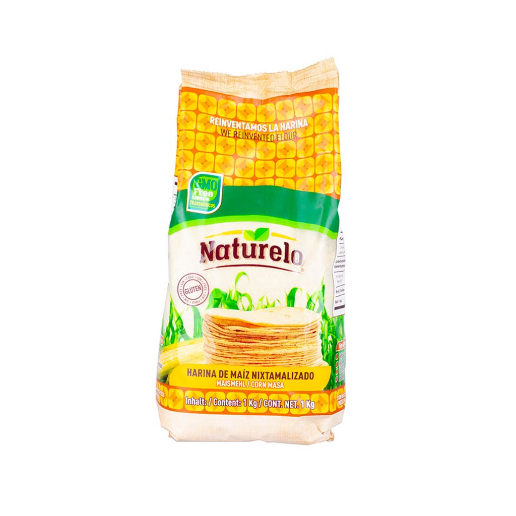 Harina de Maiz Nixtamalizado NATURELO 1Kg