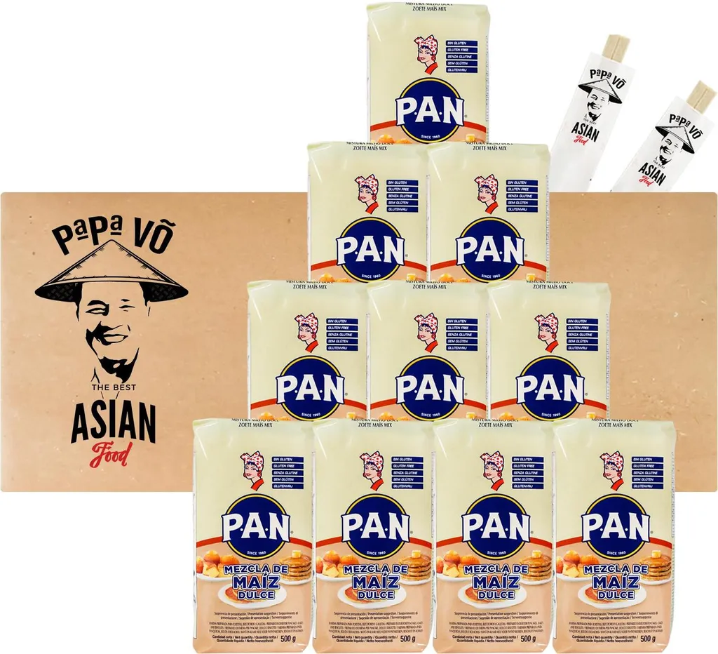Harina Pan sweet cornstarch mix 10x500g for Arepas