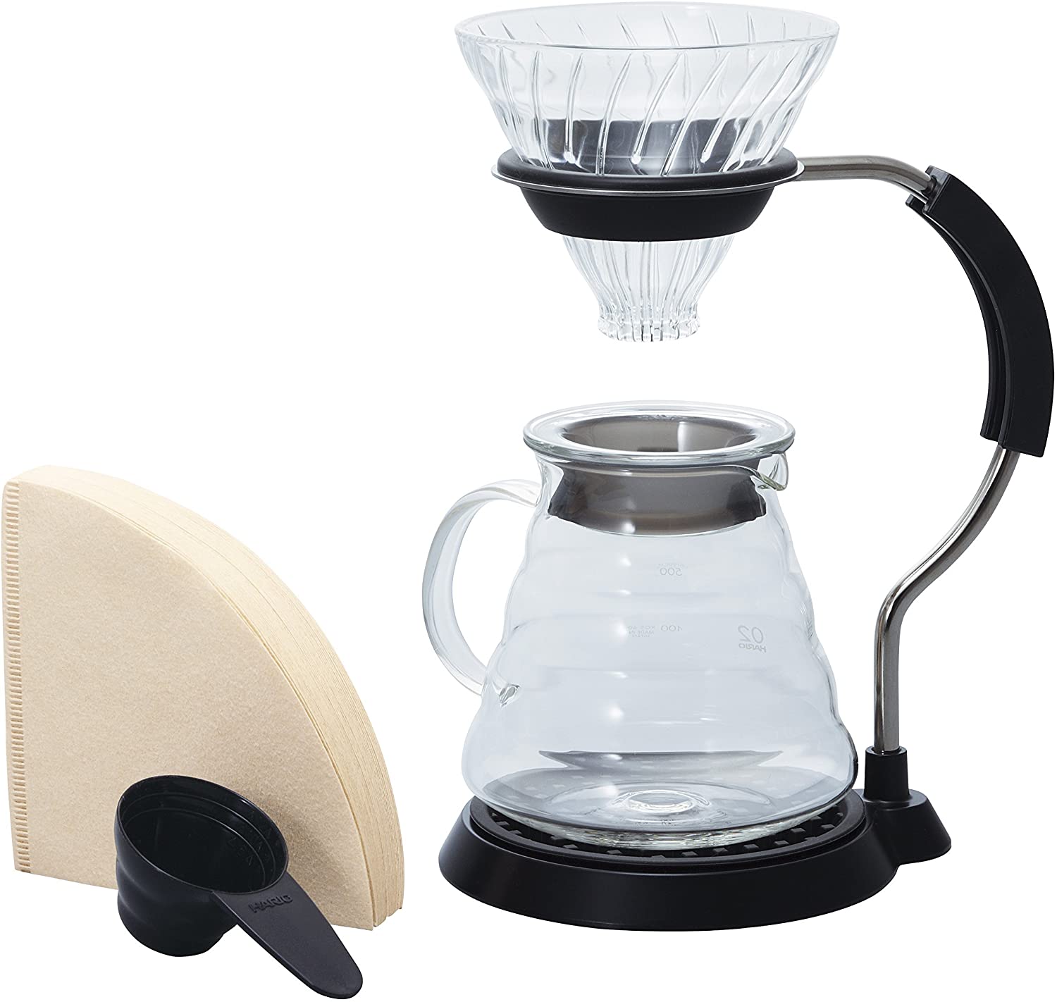 Hario V60 Arm Stand with Glass Dropper Set