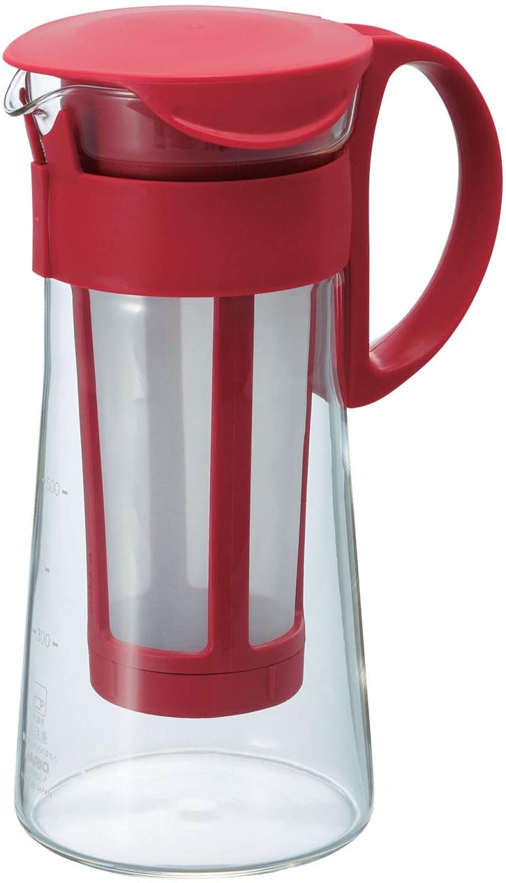 Hario Water Brew Coffee Pot 600 ml Red by Hario