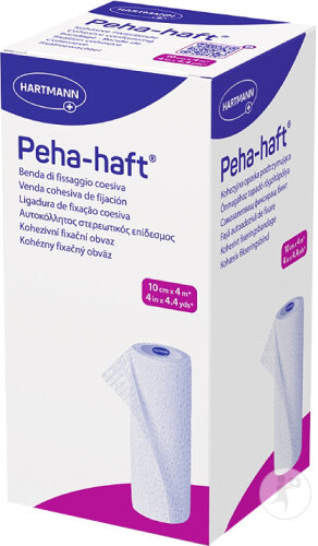 Hartmann Peha Haft Latex-free Cohesive Fixation Bandage 10cm x 4m 1 piece