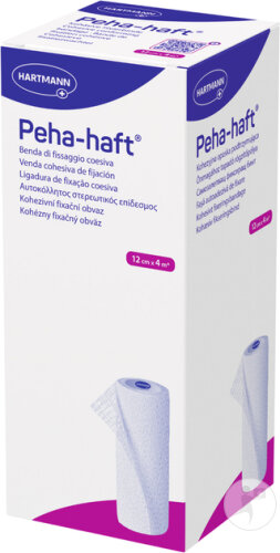 Hartmann Peha Haft Latex-free Cohesive Fixation Bandage 12cm x 4m 1 piece