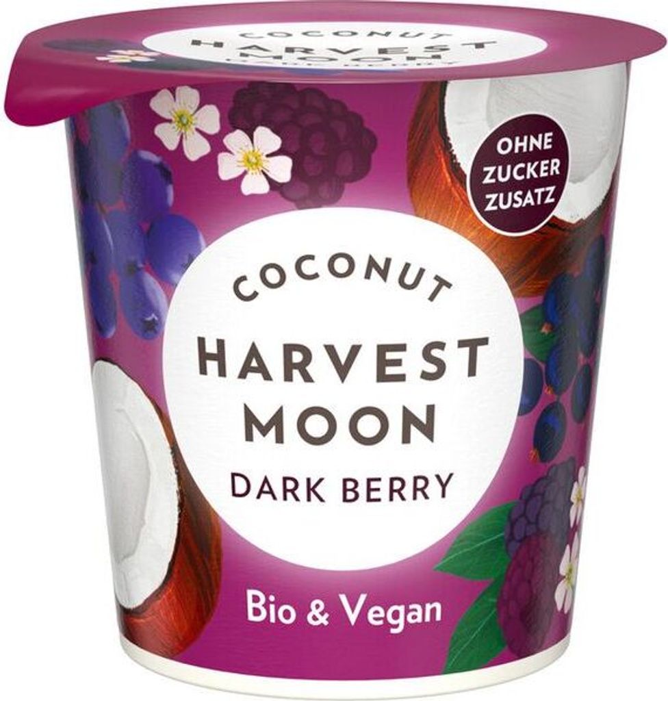 Harvest Moon Coconut Dark Berry -- 125g x 6  - 6er Pack VPE