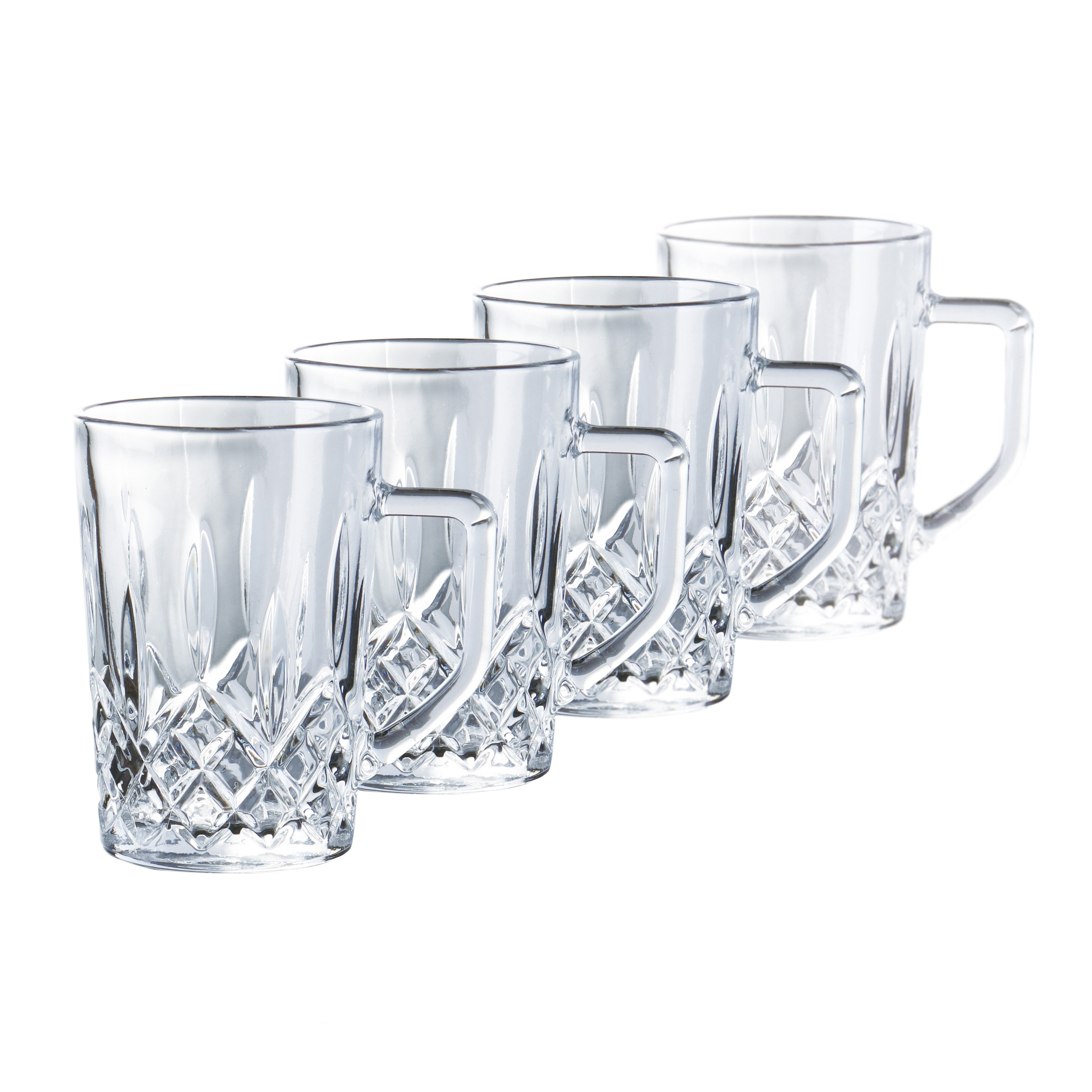 aida Harvey Coffee Glass with handle 27.5 cl 4-pack