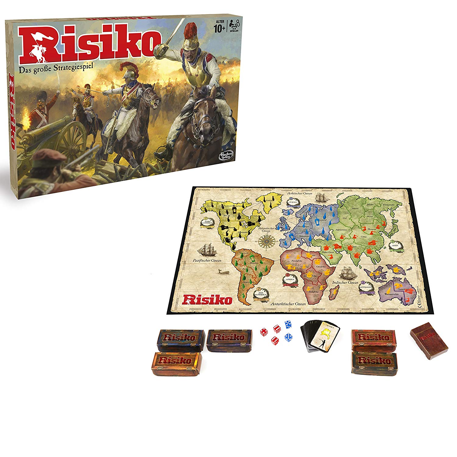 Hasbro Games B7404100 – Risk Edition 2016, Strategic Game