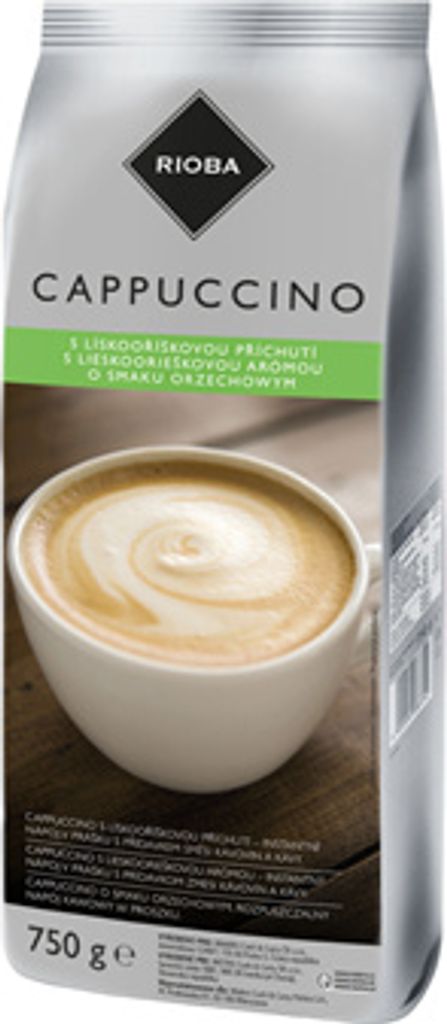 Haselnuss-Cappuccino 750g - Rioba