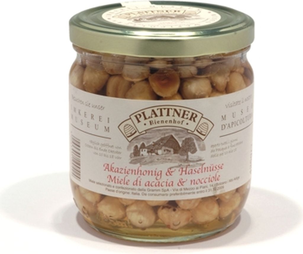 Haselnüsse in Akazienhonig Plattner 320 gr.