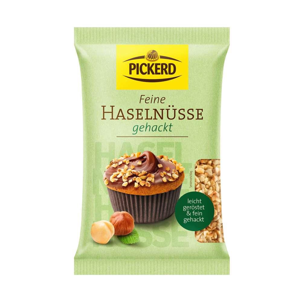 Hazelnut kernels, chopped