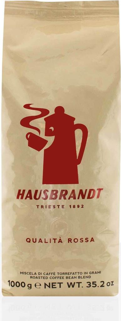 Hausbrandt Qualita Rossa 6 x 1kg coffee beans