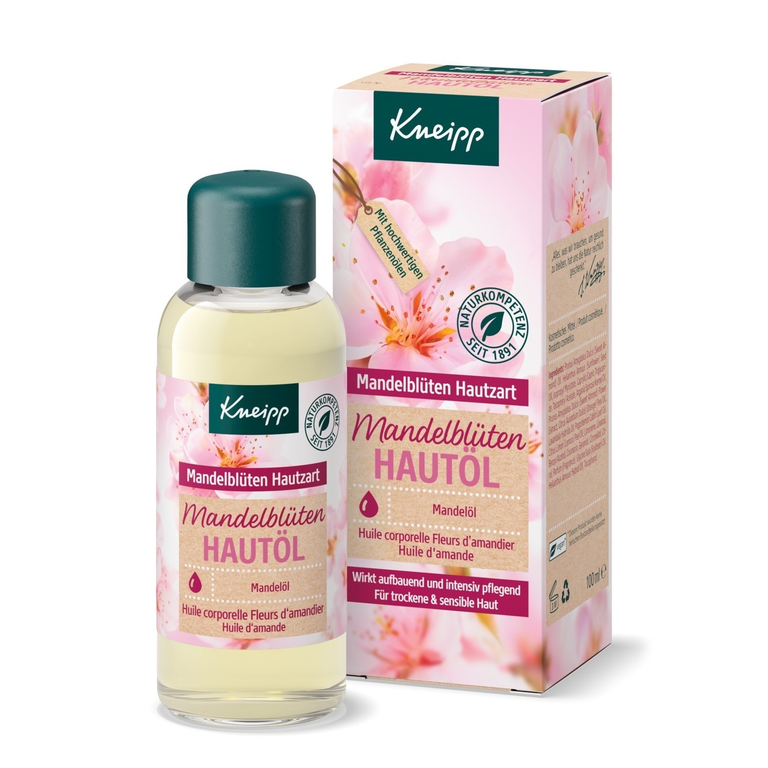 Kneipp Almond blossoms Skin-tender skin oil