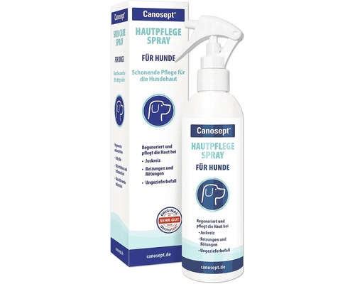 Skin care Canosept® skin care spray for dogs 250 ml regenerating and nourishing spray for irritated animal skin