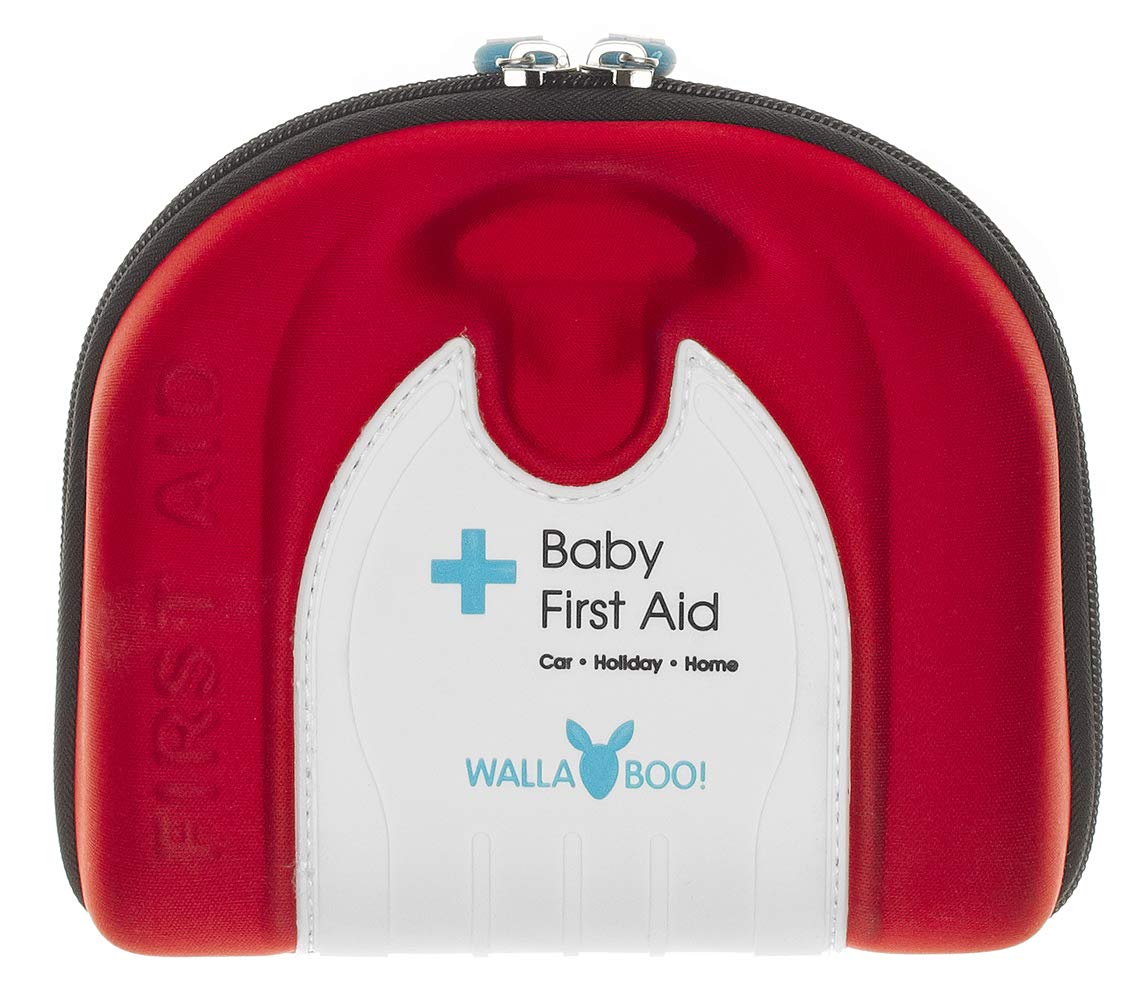Wallaboo First aid kit, includes 33 emergency and first aid items for babies and children