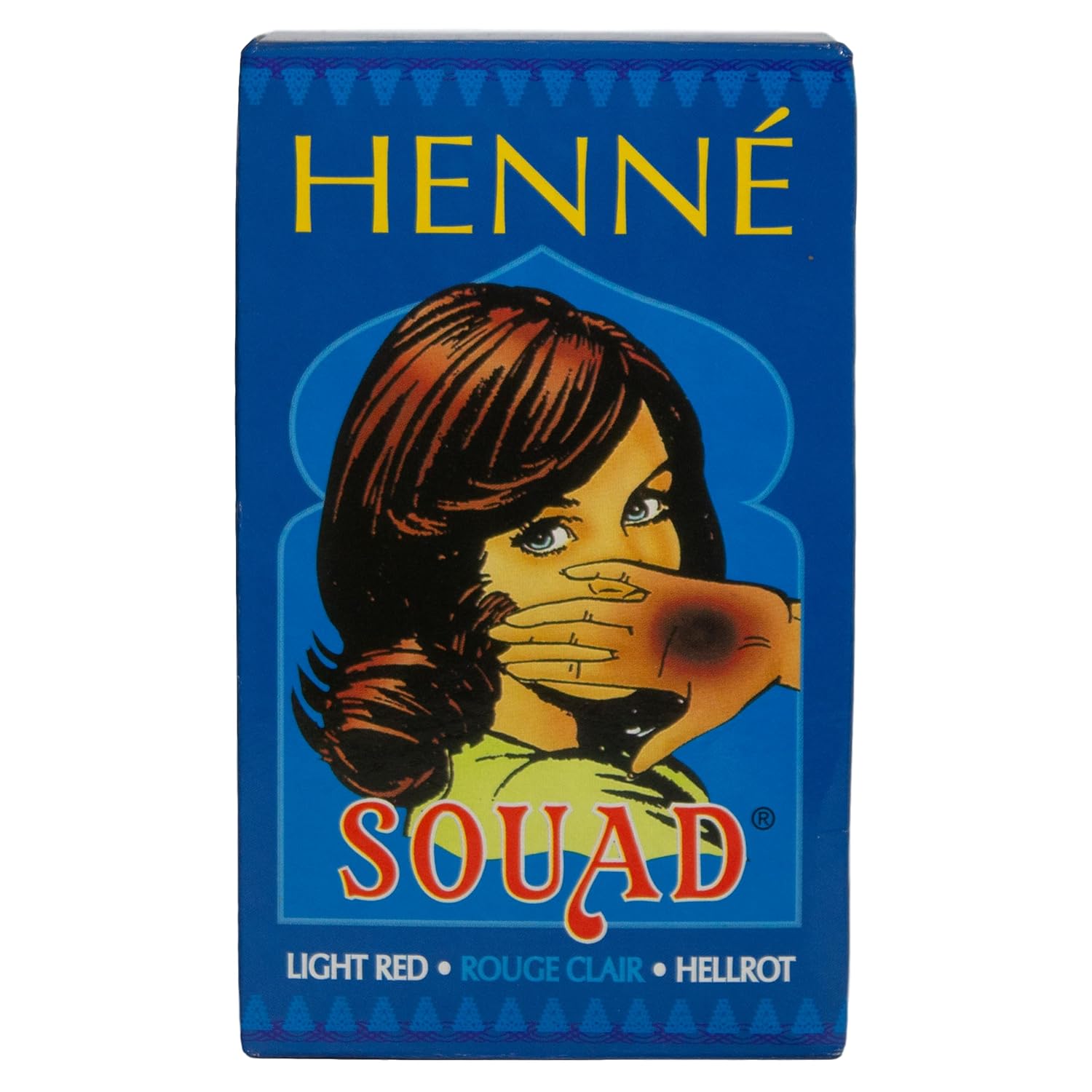 Hennedrog - Henna Souad Light Red 90g - Plant-Based Hair Dye in Light Red